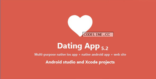 Dating App v5.2 – web version, iOS and Android apps