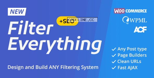 Filter Everything v1.2.1 – WordPress & WooCommerce products Filter