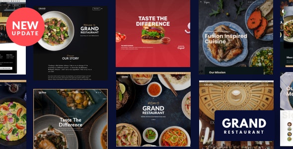 Grand Restaurant v6.5.7 – Restaurant Cafe Theme