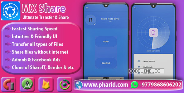 MXShare v1.0 – MXShare Clone | Ultimate Transfer & Share