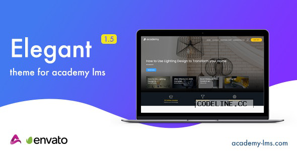 Elegant v1.5 – Academy LMS Theme