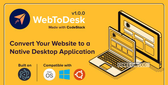 WebToDesk v1.0.0 – Convert Your Website to a Native Desktop Application