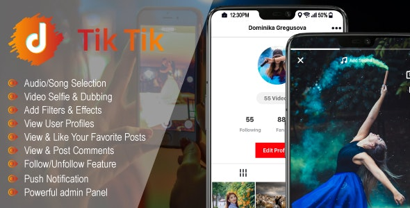 TicTic v2.7.1 – Android media app for creating and sharing short videos