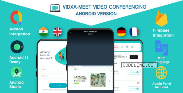 VIDXA MEET v1.4 – Free Video Conferencing & Audio Conferencing App