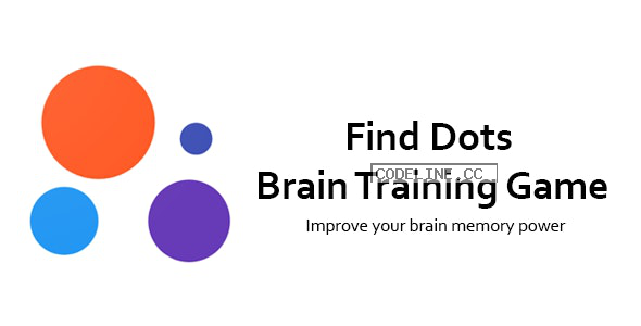 Find Dots v1.0 – Brain Training Game | Best Puzzle Game | Admob | Push Notification | Analytics