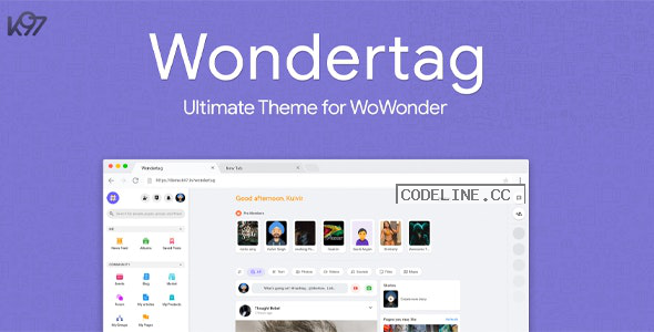 Wondertag v2.2.1 – The Ultimate WoWonder Theme