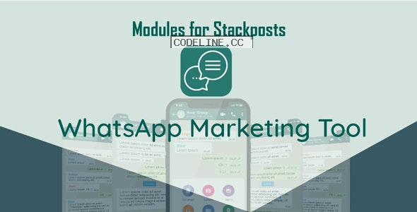 Whatsapp Marketing Tool Module For Stackposts v1.0