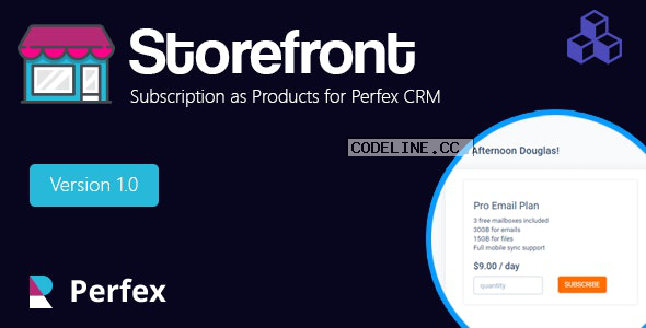 Products and services for Perfex CRM v1.3.2