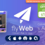 FlyWeb for Web to App Convertor Flutter + Admin Panel v1.2