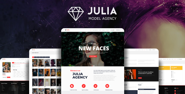 Julia v2.1.4 – Talent Management WordPress Theme