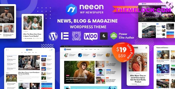 Neeon v2.0.0 – WordPress News Magazine Theme