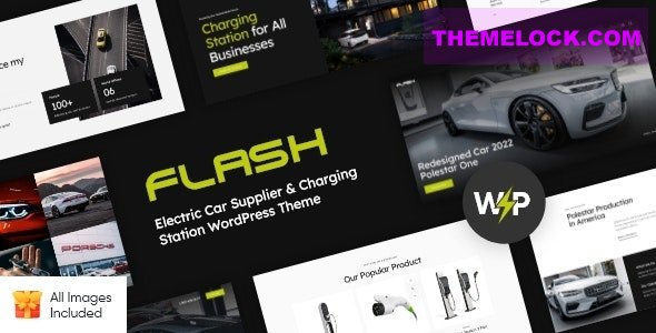 The Flash v1.3 – Electric Car Supplier & Charging Station WordPress Theme