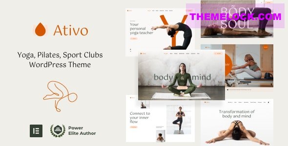 Ativo v5 – Pilates Yoga WordPress Theme