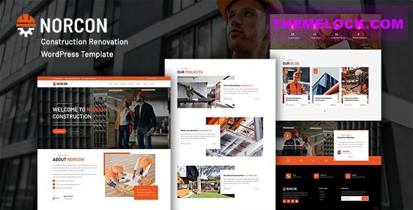 Norcon v1.0 – Construction Renovation WordPress Theme