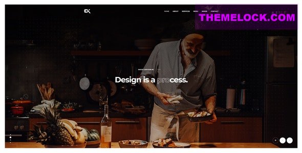 Foodex v1.0 – One Page Restaurant WordPress Theme