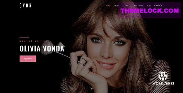 Ovon v1.0 – Makeup Artist WordPress Theme