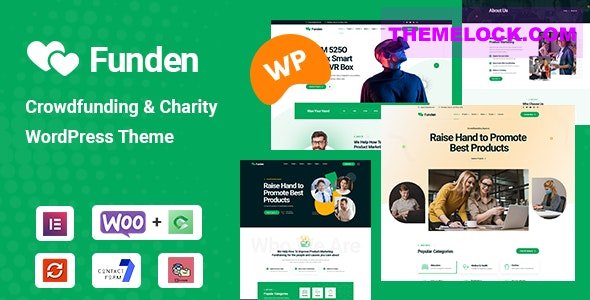Funden v1.1.2 – Crowdfunding & Charity WordPress Theme