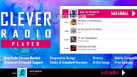 CLEVER v2.2.2 – HTML5 Radio Player With History – Shoutcast and Icecast – WordPress Plugin