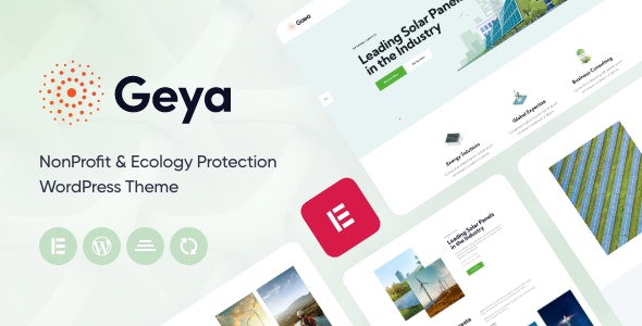 Geya v1.0 – NonProfit & Ecology Protection WordPress Theme