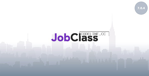 JobClass v7.0.3 – Job Board Web Application