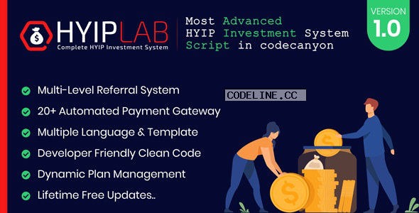 HYIPLAB v1.0 – Complete HYIP Investment System