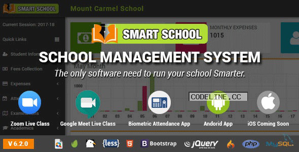 Smart School v6.2.0 – School Management System
