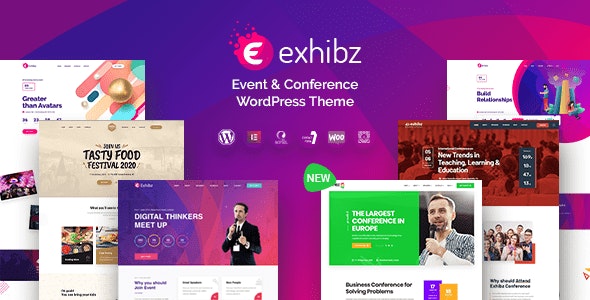 Exhibz v2.4.7 – Event Conference WordPress Theme