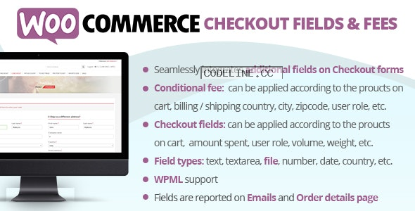 WooCommerce Checkout Fields & Fees v8.6