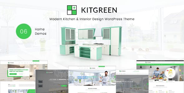 KitGreen v3.0.0 – Modern Kitchen & Interior Design