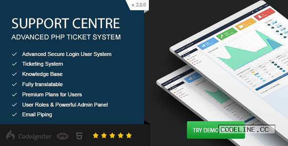 Support Centre v2.9.0 – Advanced PHP Ticket System