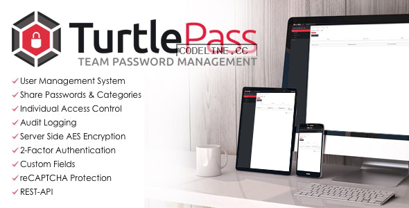 TurtlePass v1.4 – Team Password Manager