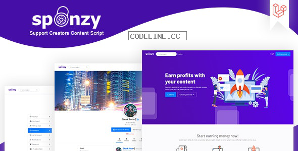 Sponzy v2.2 – Support Creators Content Script