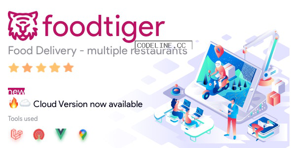 FoodTiger v2.0.0 – Food delivery – Multiple Restaurants