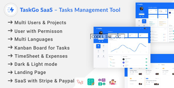 TaskGo SaaS v2.1.0 – Tasks Management Tool