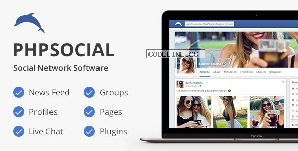 phpSocial v6.5.0 – Social Network Platform