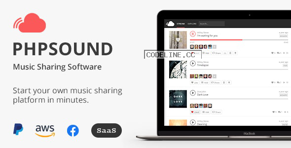 phpSound v6.5.0 – Music Sharing Platform