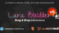 LaraBuilder v5.1.0 – Laravel Drag&Drop SaaS HTML site builder