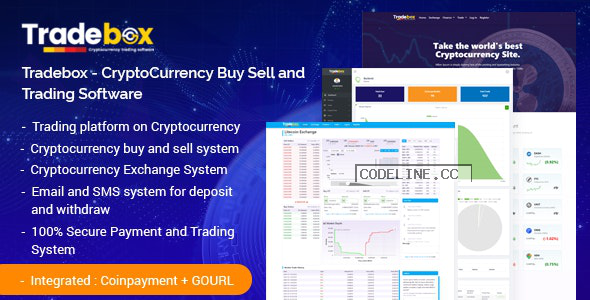 Tradebox v5.8 – CryptoCurrency Buy Sell and Trading Software