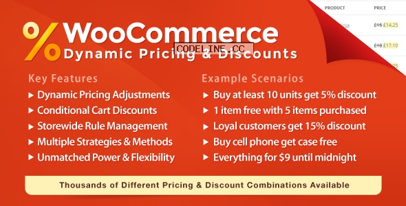 WooCommerce Dynamic Pricing & Discounts v2.4