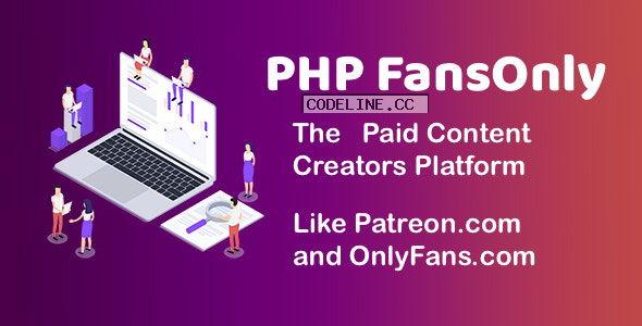 PHP FansOnly Patrons v1.7 – Paid Content Creators Platform
