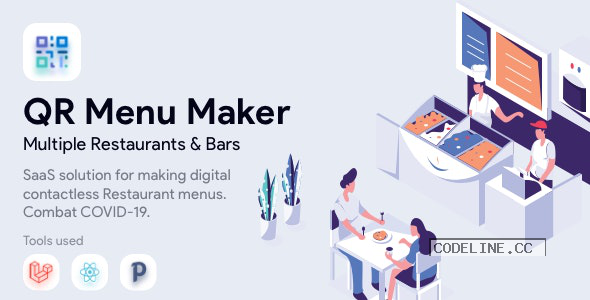 QR Menu Maker v2.1.1 – SaaS – Contactless restaurant menus