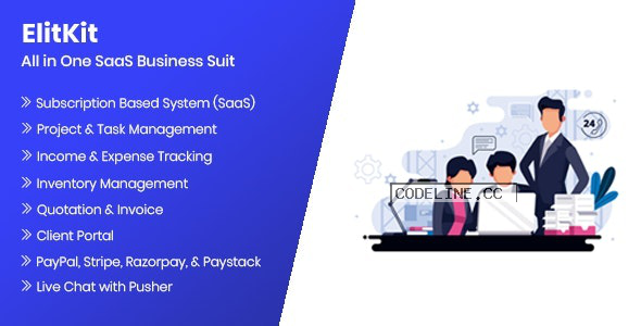 ElitKit v1.9.1 – All In One SaaS Business Suit