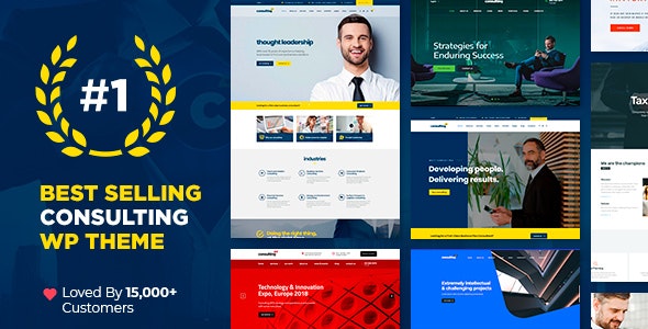 Consulting v6.3.1 – Business, Finance WordPress Theme