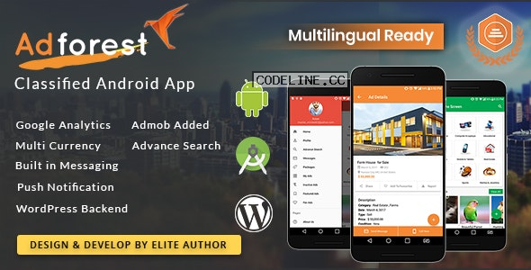 AdForest v2.3.7 – Classified Native Android App