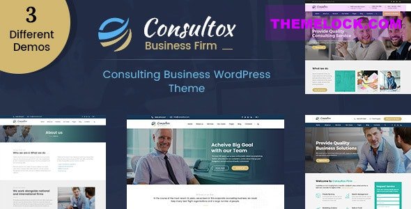 Consultox v2.4 – Consulting Business WordPress Theme