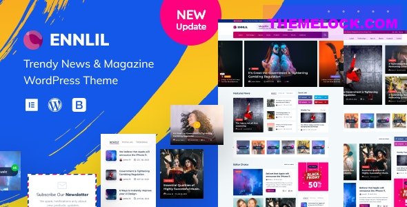 Ennlil v1.0.1 – Modern Magazine WordPress Theme