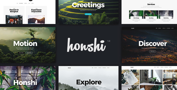 Honshi v2.5.9 – Creative Multi Purpose WordPress Theme