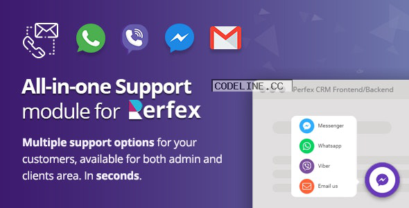 All-in-one Support module for Perfex v1.0