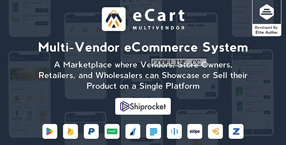 eCart v5.0.0 – Multi Vendor eCommerce System