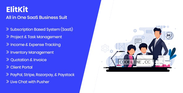 ElitKit v1.7 – All In One SaaS Business Suit